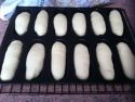 Petites brioches avant de partir au four
