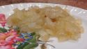 Confiture d'oignons peu colorée